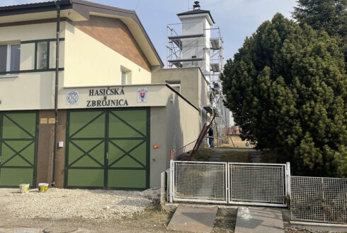 Hasičská zbrojnica Malý Slavkov